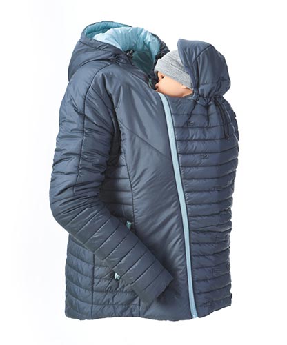 Quilted Winter Jacket For Babywearing