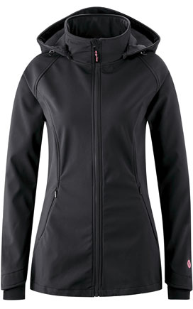 Veste de portage | Grossesse | Softshell | Mamalila Noire