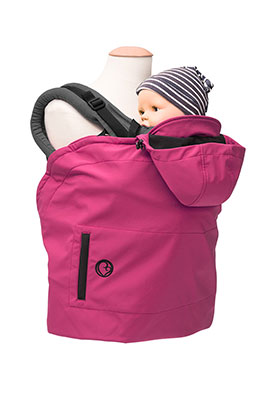 babywearing covers from softshell and wool mamalila