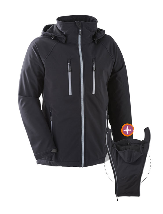 Softshell Tragejacke Fur Manner Von Mamalila