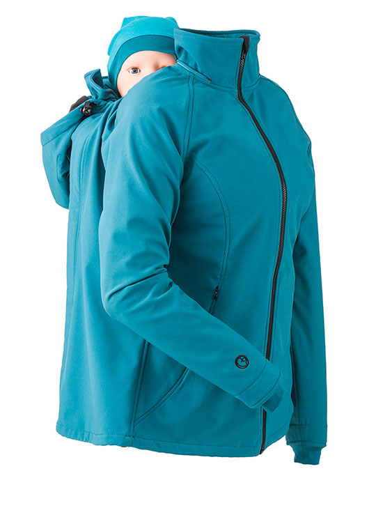 mamalila Couverture de portage softshell Allrounder moutarde