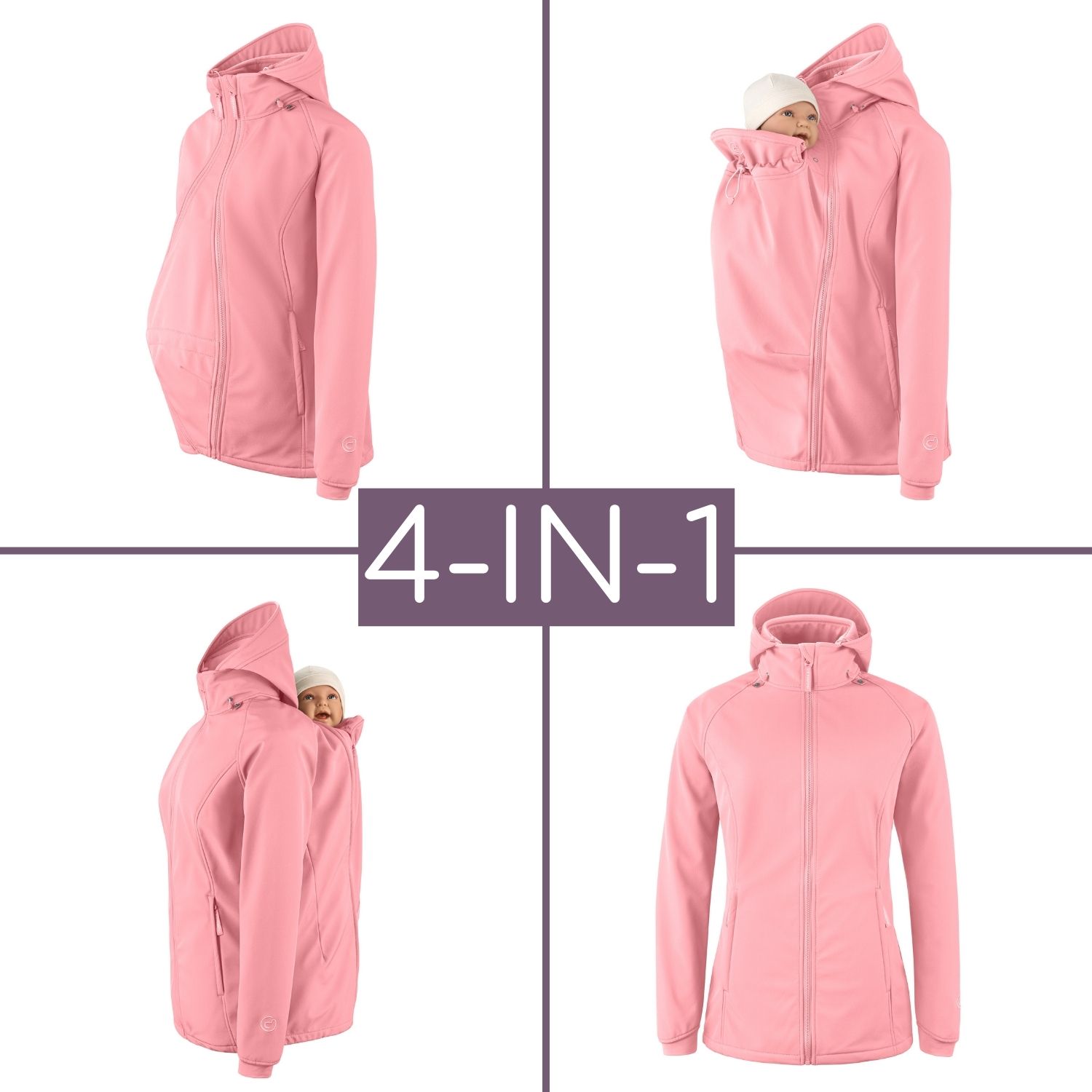 Softshell-Tragejacke Allrounder fit blossom XL