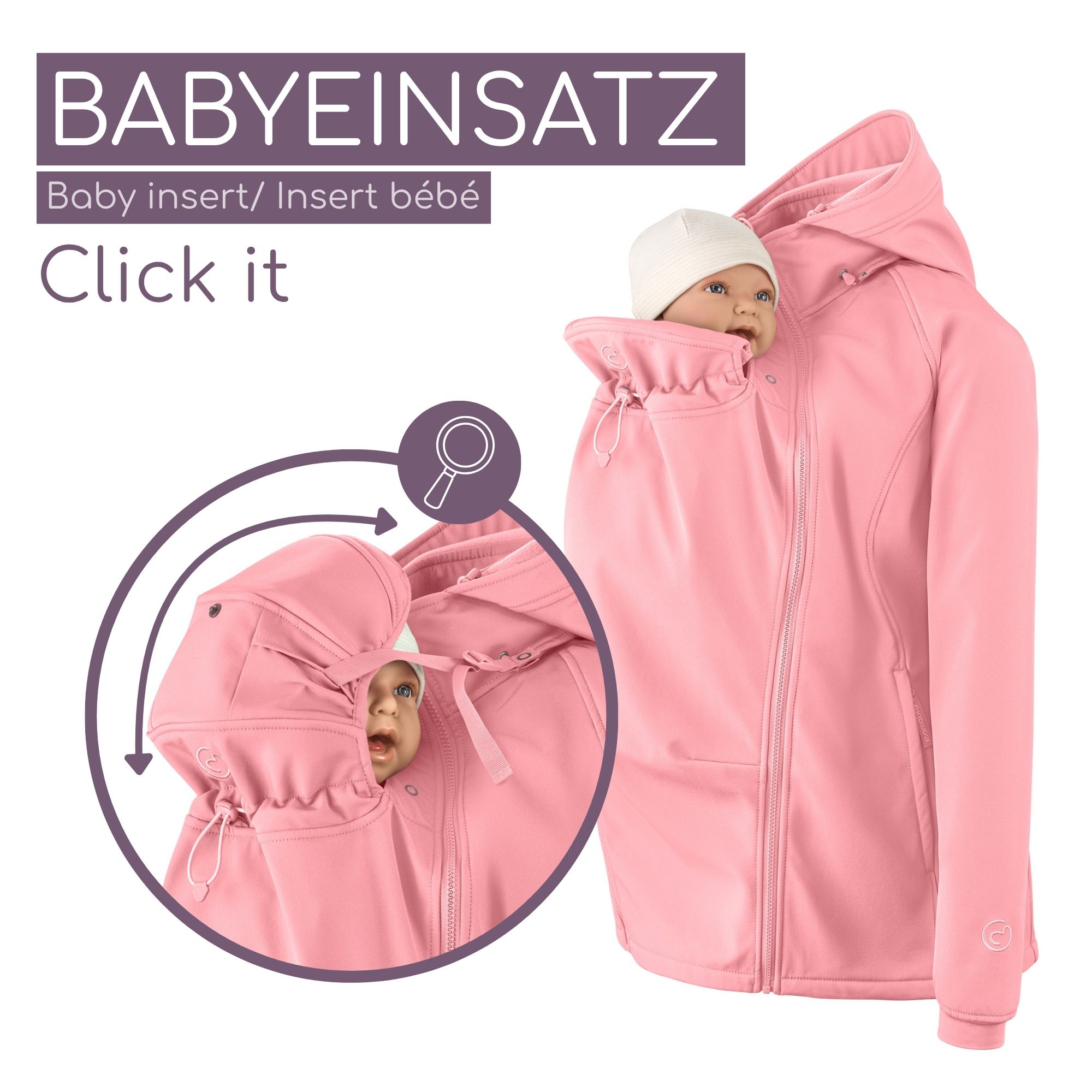 Softshell-Tragejacke Allrounder fit blossom XL