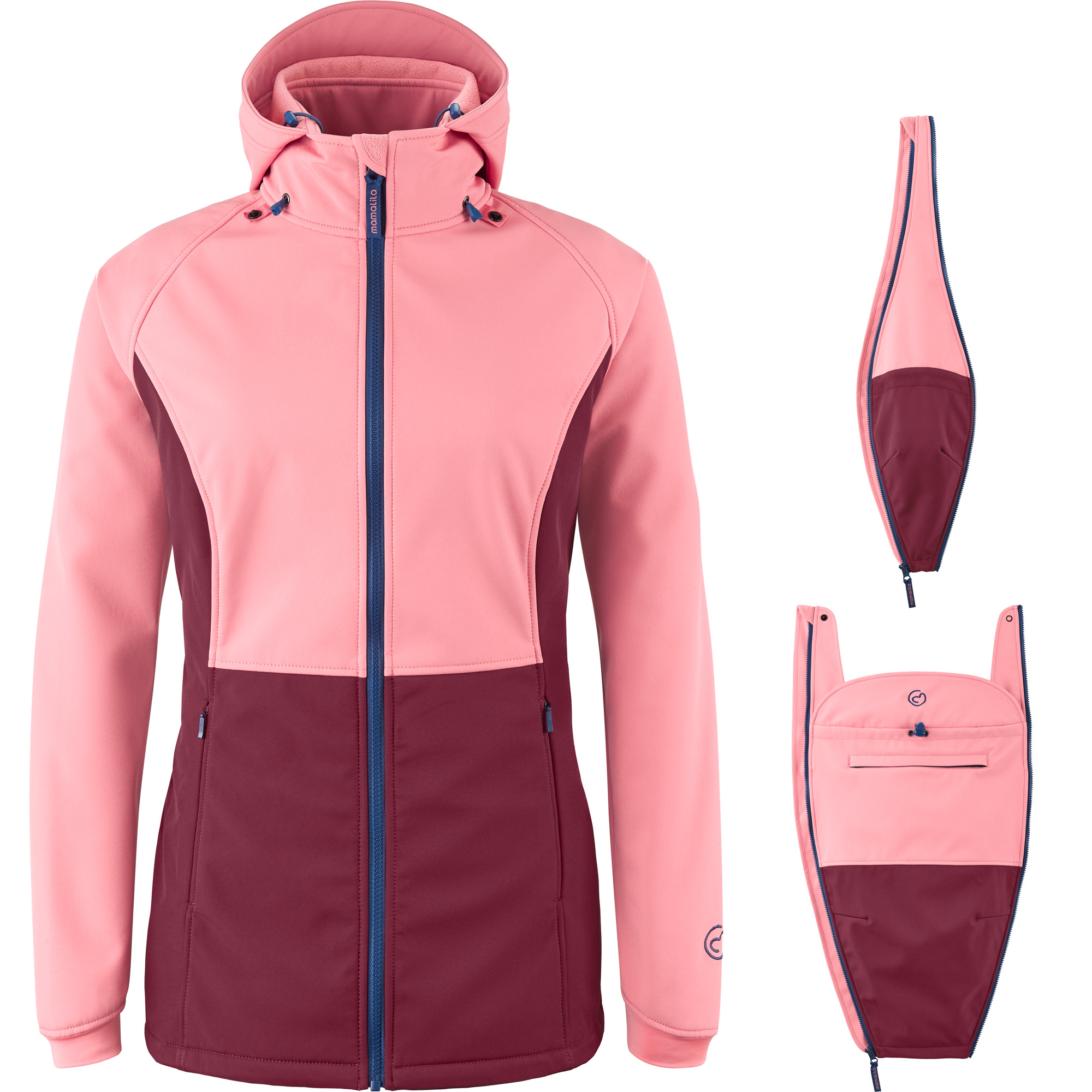 Softshell-Tragejacke Allrounder pro - limited edition party purple XS