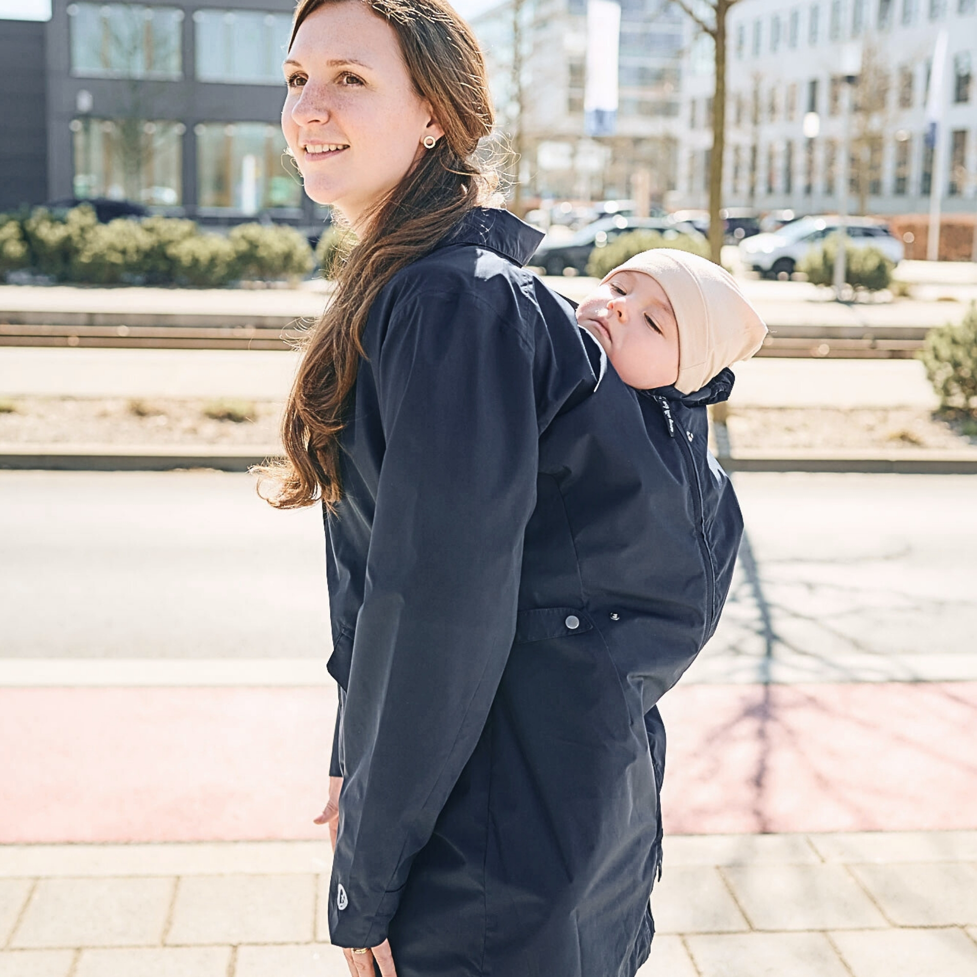 Tragemantel Dublin navy M