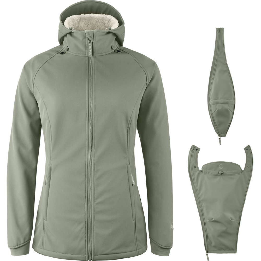 Softshell-Tragejacke Allrounder Winter agave L