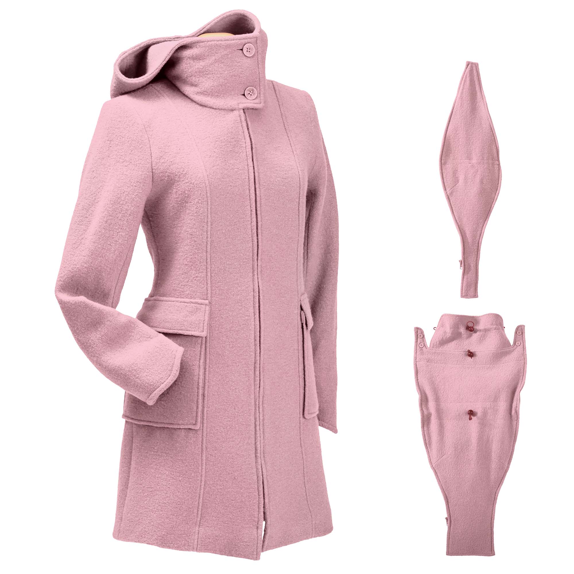 Schwangerschaftseinsatz KMS winter rose XS/S/M - Vislon