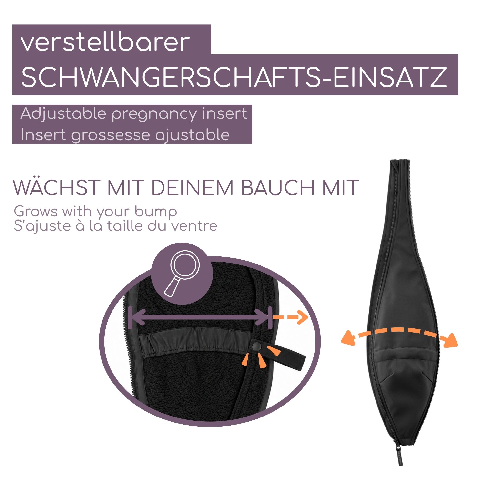 Softshell-Tragejacke Allrounder Winter schwarz XS