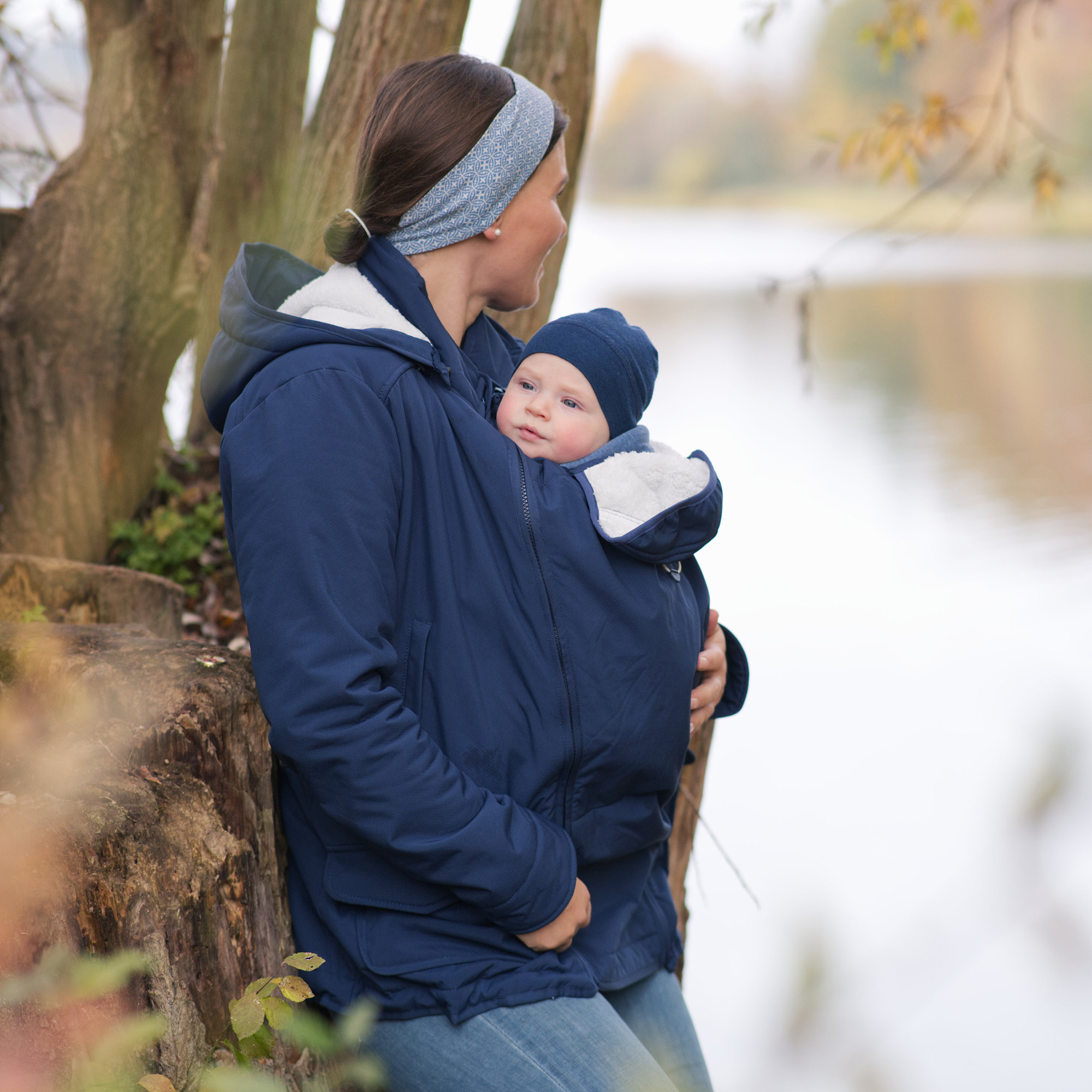 Allwetter-Tragejacke Cosy Allrounder navy XS