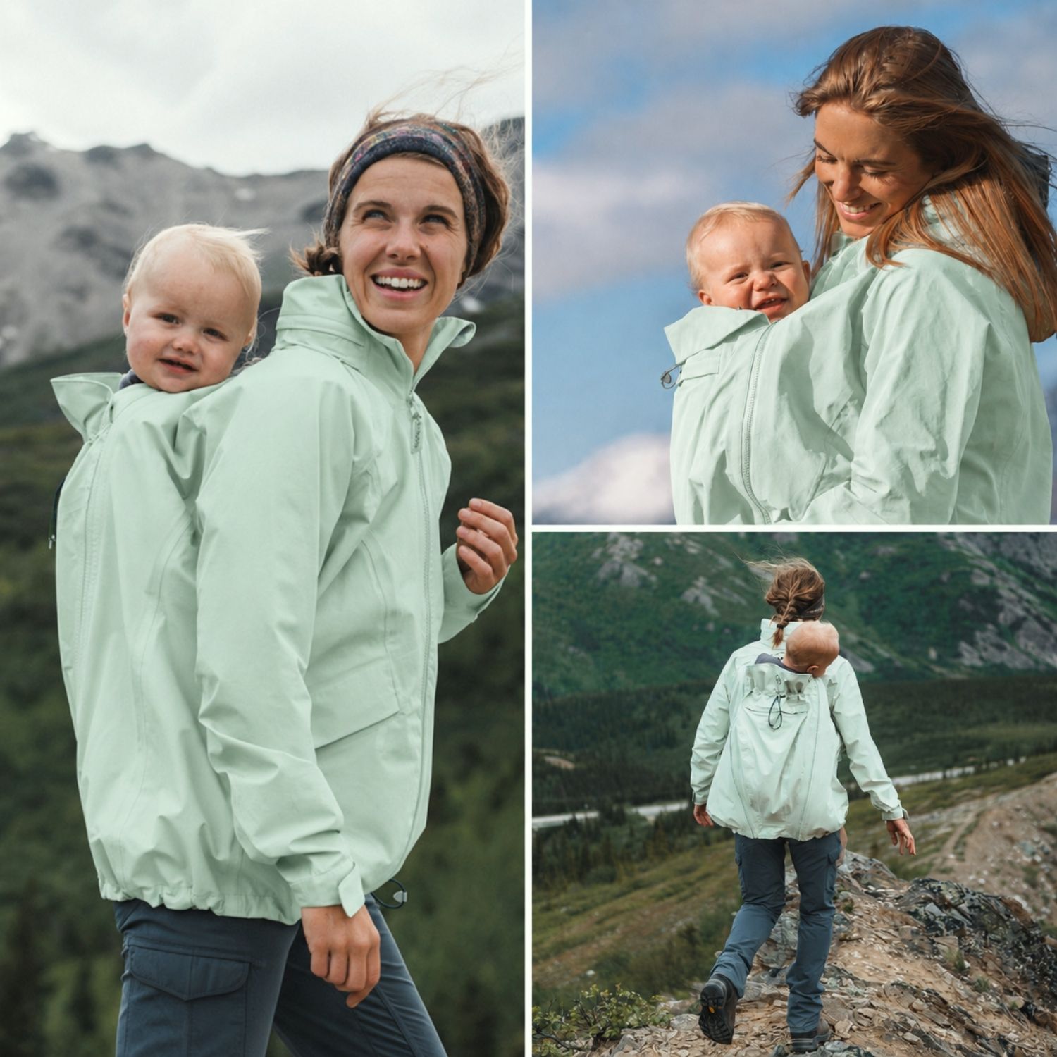 Outdoor-Tragejacke Explorer mint S