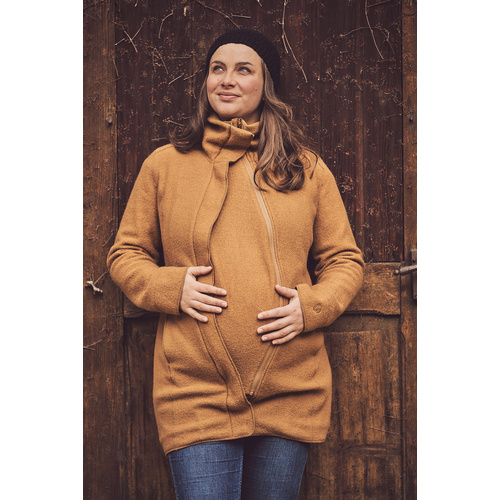 Boiled Wool Maternity Coat Oslo