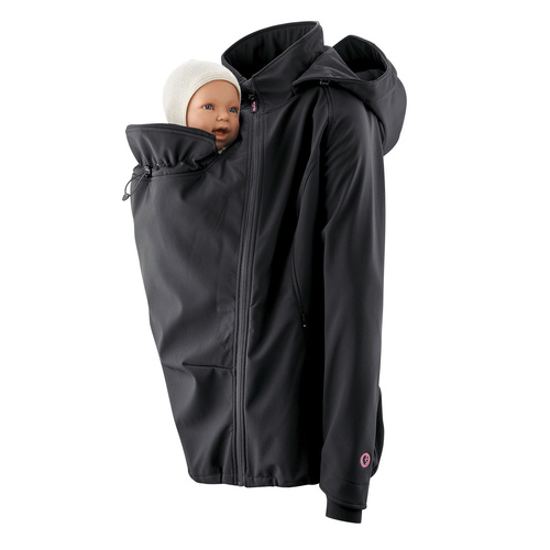 Softshell-Tragejacke Allrounder schwarz M