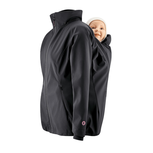 Softshell-Tragejacke Allrounder schwarz M