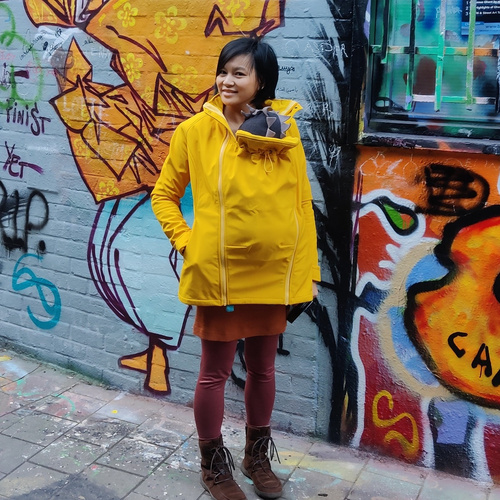 Softshell-Tragejacke Allrounder senf M