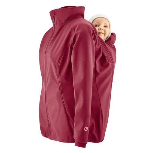 Softshell Babywearing Jacket Allrounder berry S