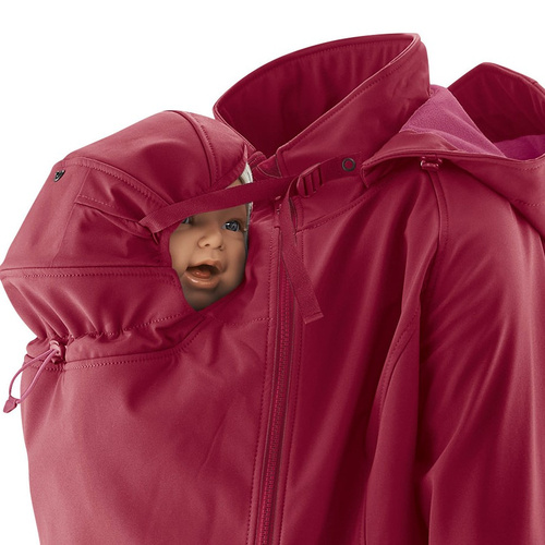 Softshell-Tragejacke Allrounder beere S