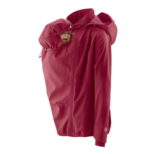 Softshell Babywearing Jacket Allrounder berry M