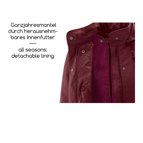 Maternity Short Coat Berlin berry M