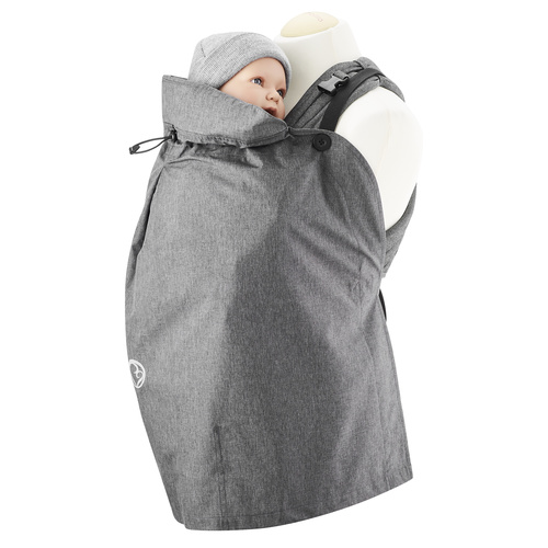 Softshell-Tragejacke + Regenschutz S navy