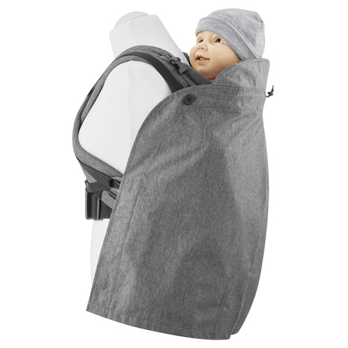 Softshell-Tragejacke + Regenschutz S navy