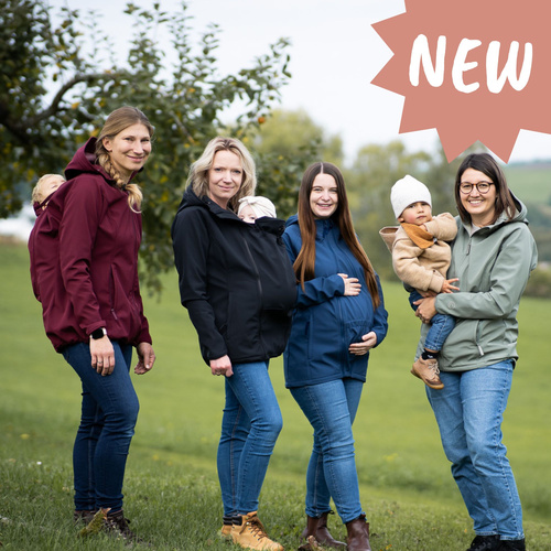 Softshell Babywearing Jacket Allrounder fit