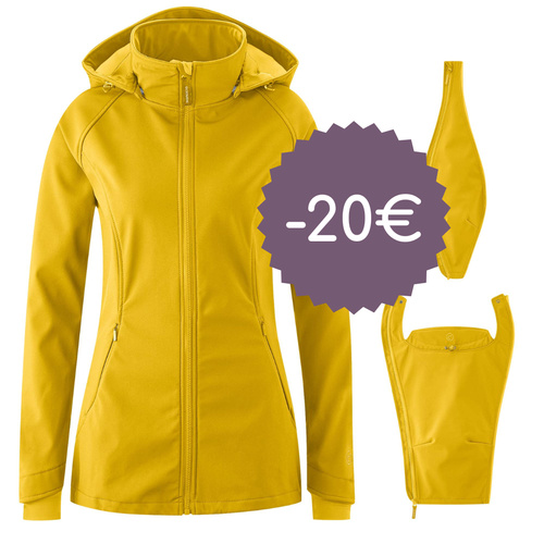 Softshell-Tragejacke Allrounder senf S