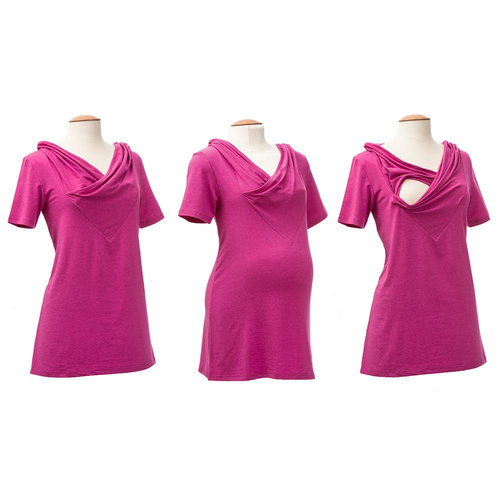 Tunic Emma raspberry XS