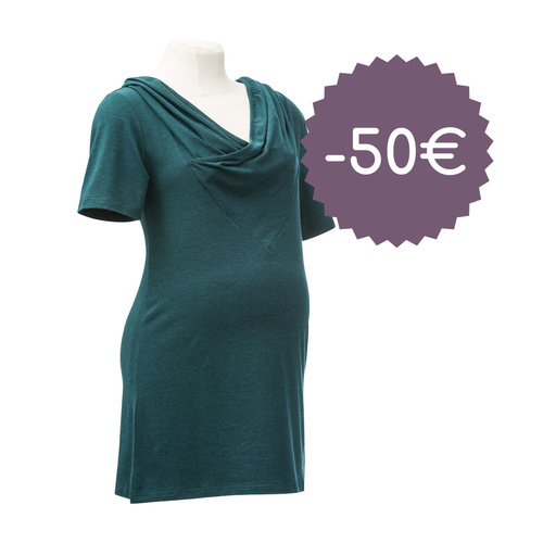 Tunic Emma dark green L